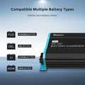 Renogy 60A 12V DC to DC On-Board Battery Charger AGM FLD GEL LFP RV Boat - Poptop World 