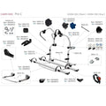 Fiamma Carry Bike Pro RV Bicycle Rack ( C, E-Bike, C + E-Bike) 02094-10A 02094B1 - Poptop World 