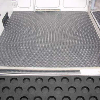 Living/Passenge Area All weather RUBBER MAT VW VANAGON  Westy Camper 1980-1991 - Poptop World 