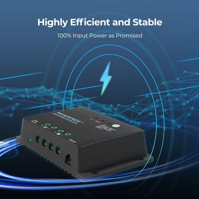 Renogy Wanderer Li 30A 12V PWM Negative Ground Solar Charge Controller - Poptop World 