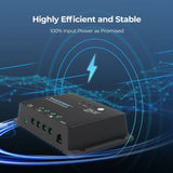 Renogy Wanderer Li 30A 12V PWM Negative Ground Solar Charge Controller - Poptop World 