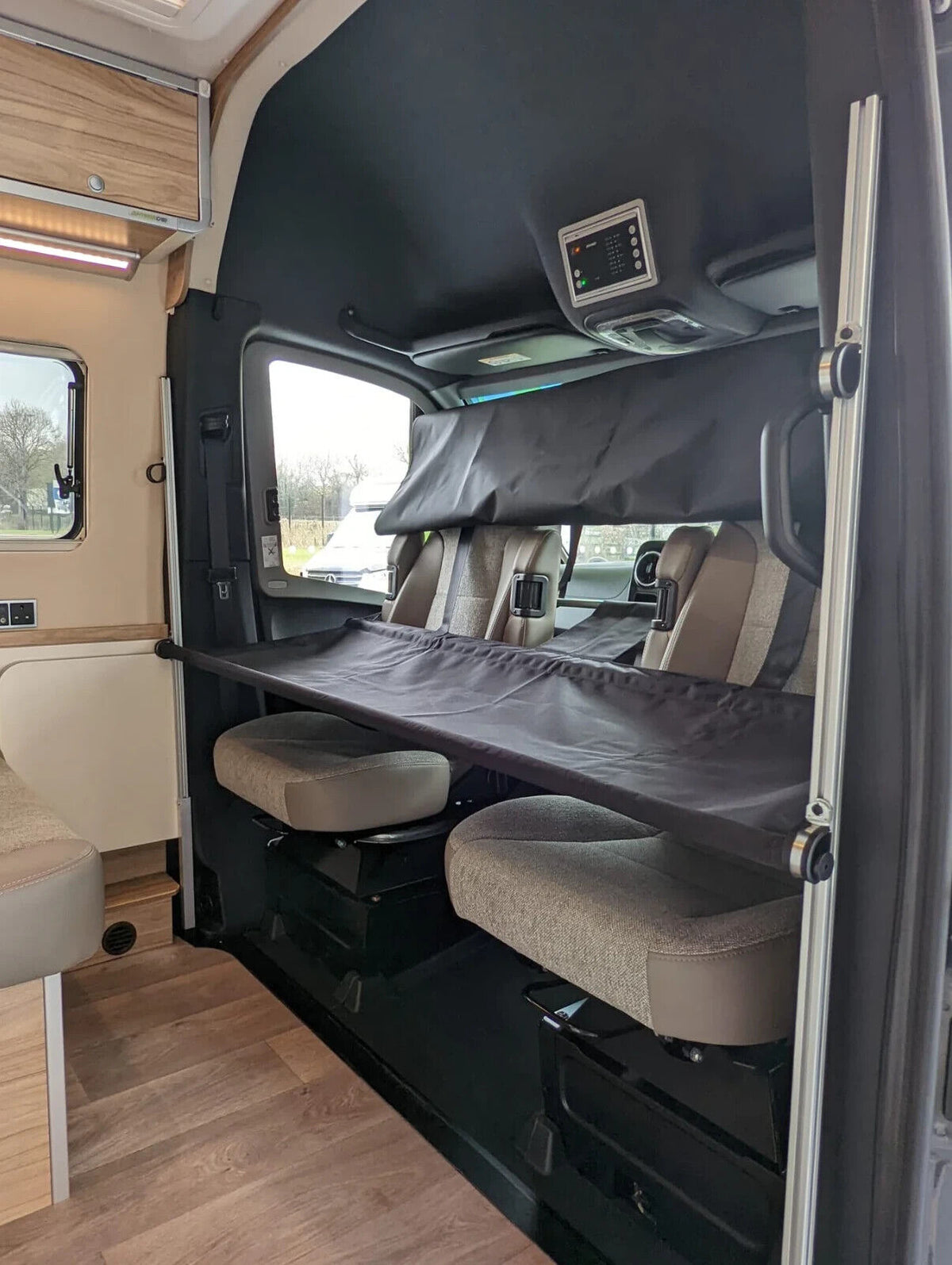 RAM PROMASTER CAMPER VAN TWIN PATENDED CABBUNK CHILD BUNK COT SYSTEM - Poptop World 