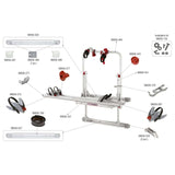 Fiamma Carry-Bike 200 Rack for Mercedes Sprinter Vans - Poptop World 