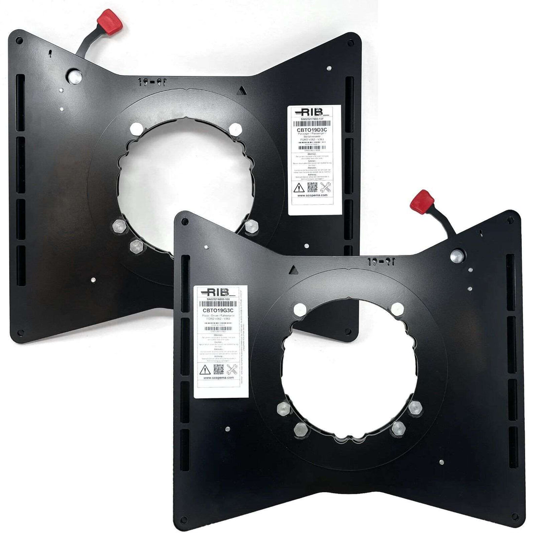 Ford Transit (2013- present) Pair of Scopema Seat Swivels + Hand brake kit -3pce - Poptop World 