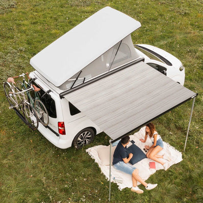 Fiamma F45 S 260 - (8'8") - 6'6" extension/43lbs. Retractable Campervan Awning - Poptop World 