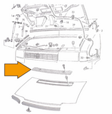 Original VW Caravelle 96-03 Eurovan Transporter T4 air intake grille - Poptop World 