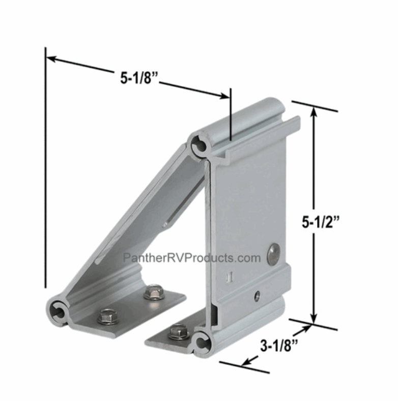Fiamma Installation Bracket 98655-011 F45S  Universal Adapter Bracket - Poptop World 
