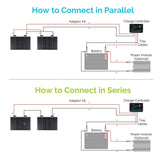 Renogy  50 Watt 12 Volt Flexible Monocrystalline Solar Panel - Poptop World 