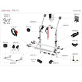 Fiamma Carry-Bike Rack for VW T4 (Volkswagen Eurovan T4) - Poptop World 