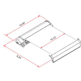 Fiamma F80S 320 Campervan Shade Awning Kit (10'6") - 8'2" extension - Poptop World 