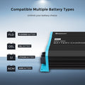 Renogy 20A, 40A, 60A, 12V DC to DC On-Board Battery Charger AGM FLD GEL LFP RV - Poptop World 