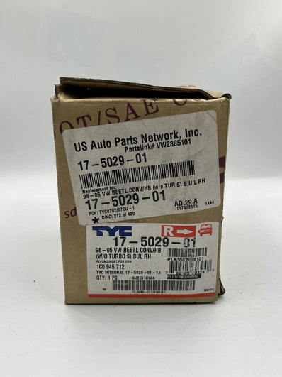 Rear Bumper rh Backup Reverse Light OEM 1C0941072A - 98-05 VW Beetle - Poptop World 
