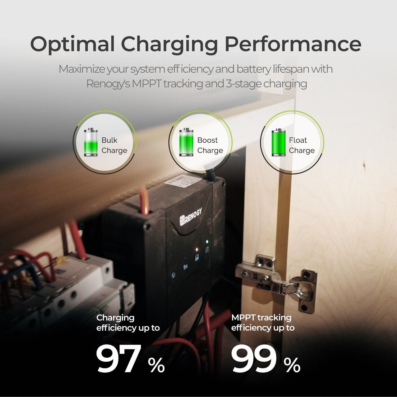 Renogy 50A 12V DC to DC On-Board Battery Charger w/ Bluetooth Module - Poptop World 