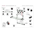 Fiamma Carry-Bike Frame Ducato / Ram Promaster (200 Dj or E-bike) - Poptop World 