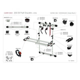 Fiamma Carry-Bike Frame Ducato / Ram Promaster (200 Dj or E-bike) - Poptop World 