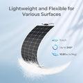 Renogy 200 Watt 12 Volt Flexible Monocrystalline Solar Panel - Poptop World 