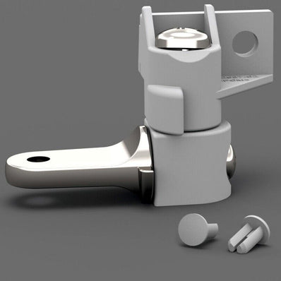 Fiamma F45i and F45 Ti Awning Replacement Left Leg Knuckle (98655-054) - Poptop World 