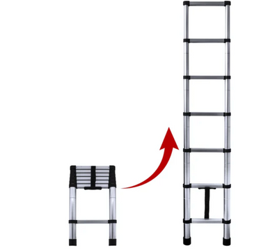 Portable Telescopic Ladder for VW Vanagon Eurovan camper Go Westy - Poptop World 