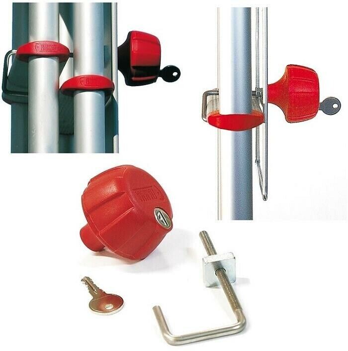 Fiamma Safe Ladder Anti Theft Device Security Lock 98656-480 Motorhome Caravan - Poptop World 