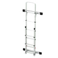Fiamma Deluxe Rear Door Ladder for Mercedes Sprinter Vans (Silver) (02426-19A) - Poptop World 