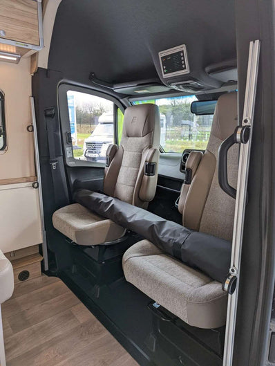 MERCEDES SPRINTER CAMPER VAN TWIN PATENDED CABBUNK CHILD BUNK COT SYSTEM - Poptop World 