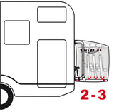 Fiamma Carry-Bike S Rack Bike Cover (2-3 Bikes) & Premium S (2-4 Bikes) - Poptop World 