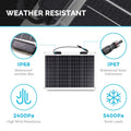 Renogy  50 Watt 12 Volt Flexible Monocrystalline Solar Panel - Poptop World 