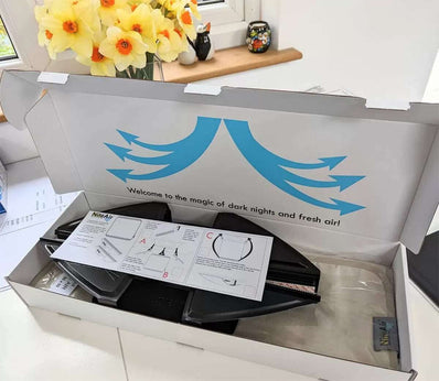 NiteAir Camper Van Roof Vent Fan Shade – Blackout with Full Airflow! - Poptop World 