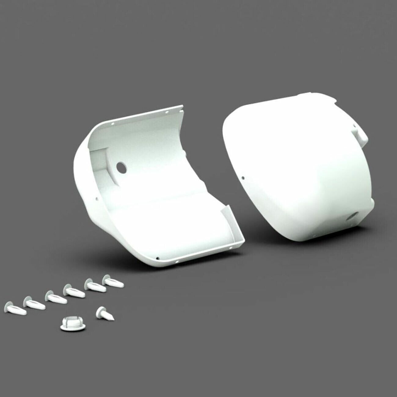 Fiamma 98673-169 OEM F65 Eagle V.73 Awning Motor Cover - White - Poptop World 