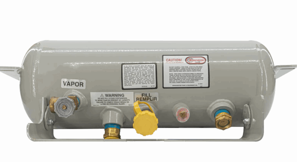Deluxe 2001-2003  VW EUROVAN CAMPER T4 WINNEBAGO Propane TANK 4.6 GAL MANCHESTER With Hose kit - Poptop World 