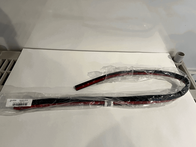 Cab Door Upper Drip Seal - Left: Eurovan (1991-2003) - 7D0837761B Gasket - Poptop World 