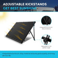 Renogy 200Watt 12Volt Mono  Solar Suitcase W/ 20A Voyager for RV Campervan - Poptop World 