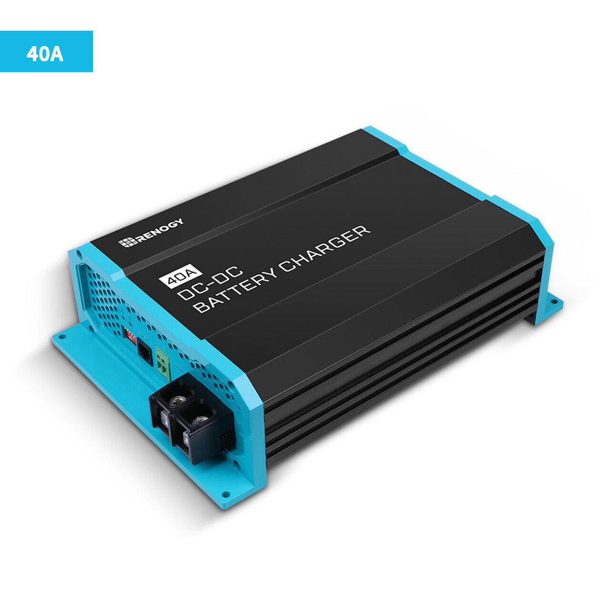 Renogy 20A, 40A, 60A, 12V DC to DC On-Board Battery Charger AGM FLD GEL LFP RV - Poptop World 