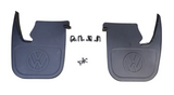VW Eurovan T4 Rear Mudguards Left & Right with VW Logo Genuine 701075101A - Poptop World 