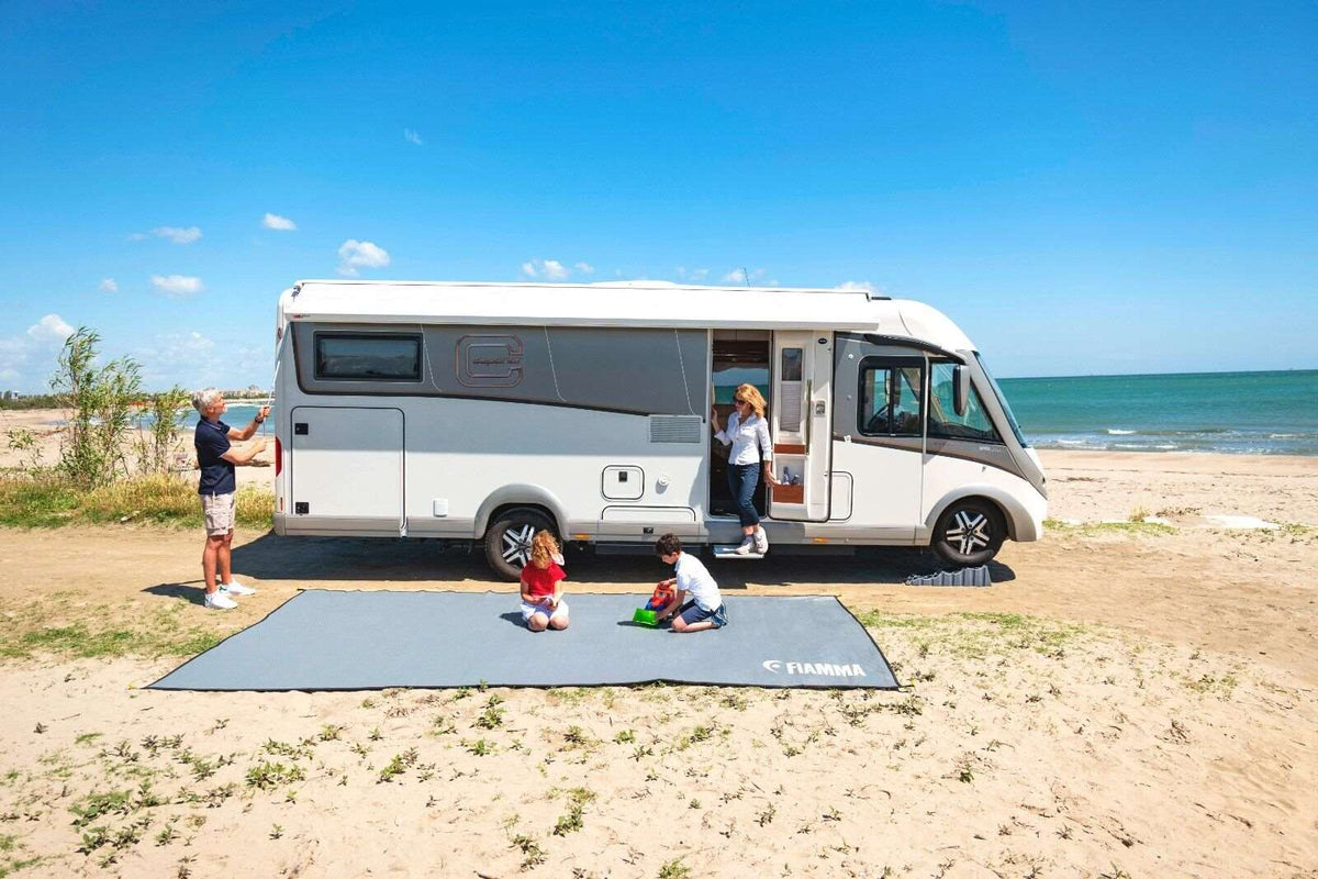Fiamma Awning Carpet Breathable Groundsheet Patio Mat 390cm 13x8 (4.0m) 07683-01 - Poptop World 