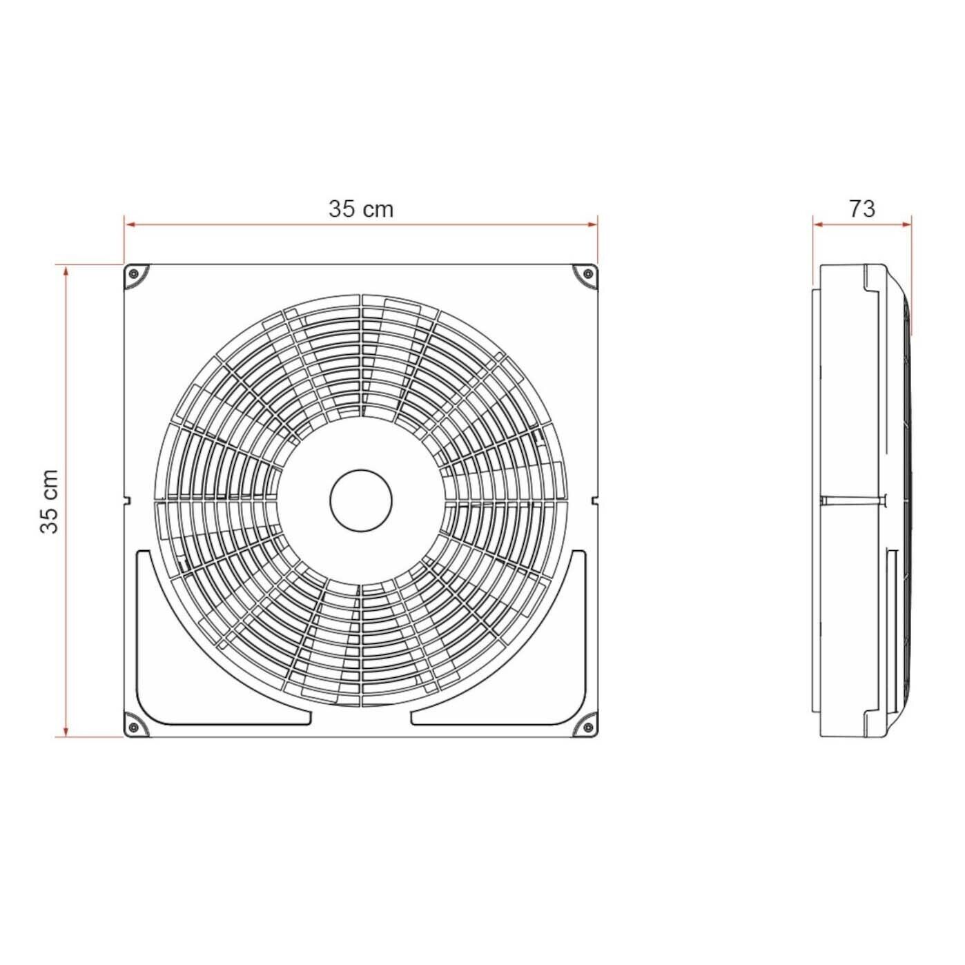 Fiamma Camper Van Turbo-Vent F Premium Roof Fan Upgrade Kit  – 12V (07501-01-) - Poptop World 