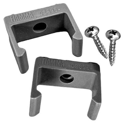 Fiamma Awning Tension Rafter Wall Mount Clips (98655-097) - Poptop World 