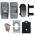 Fiamma Leg Bracket kit Black 98655-176 plastic F45s F80s F65 Awning - Poptop World 