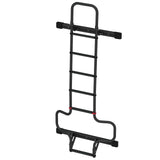 Fiamma Deluxe Rear Door Ladder for Ram Promaster & Ford Transit Vans DEEP BLACK - Poptop World 