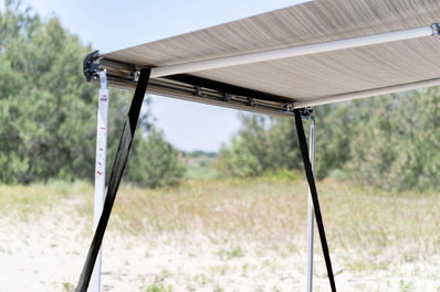 Fiamma Awning Tie Down Strap Kit (Black) [98655-129] for CAMPERVAN, MOTORHOME - Poptop World 