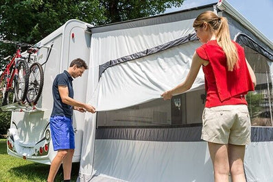 Fiamma Ultra-Light 450 F45/F65/F80 Camper Van Privacy Awning Enclosure 07350-04- - Poptop World 