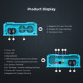 Renogy 60A 12V DC to DC On-Board Battery Charger AGM FLD GEL LFP RV Boat - Poptop World 
