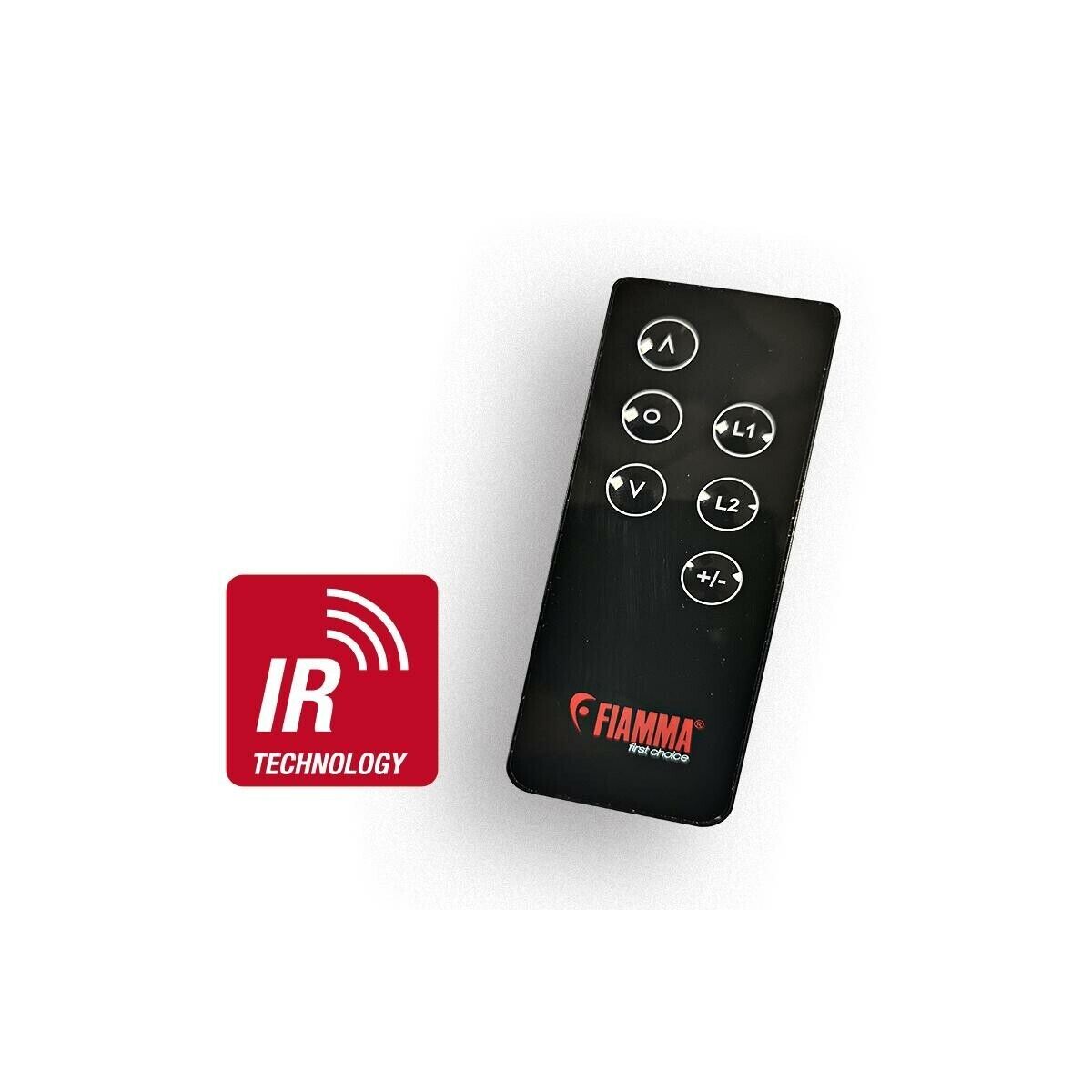 Fiamma F80S Motor Kit Plus with Remote Control (Black) 07929-02H - Poptop World 