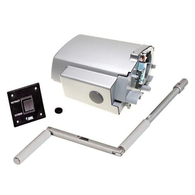 Fiamma F80S Motor Kit Compact -Titanium 07929-01T Motorized Retractable Awning - Poptop World 