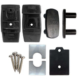 Fiamma Leg Bracket kit Black 98655-176 plastic F45s F80s F65 Awning - Poptop World 