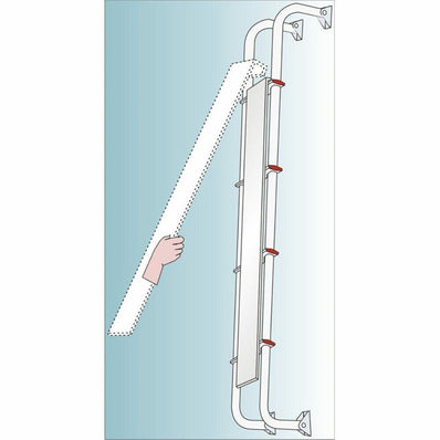 Fiamma Safe Ladder Anti Theft Device Security Lock 98656-480 Motorhome Caravan - Poptop World 