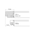 Fiamma F80S Motor Kit Compact -Titanium 07929-01T Motorized Retractable Awning - Poptop World 