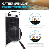 Renogy  50 Watt 12 Volt Flexible Monocrystalline Solar Panel - Poptop World 