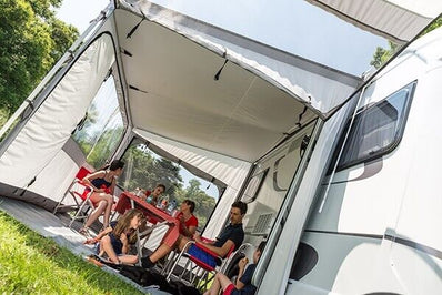 Fiamma Ultra-Light 450 F45/F65/F80 Camper Van Privacy Awning Enclosure 07350-04- - Poptop World 