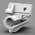 Fiamma F65S 290/400 Awning Left Support Leg Fixing Kit Female (98655-478) - Poptop World 